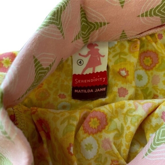 Matilda Jane Serendipity Gentry Tiered Skirt size 4 - Picture 4 of 4